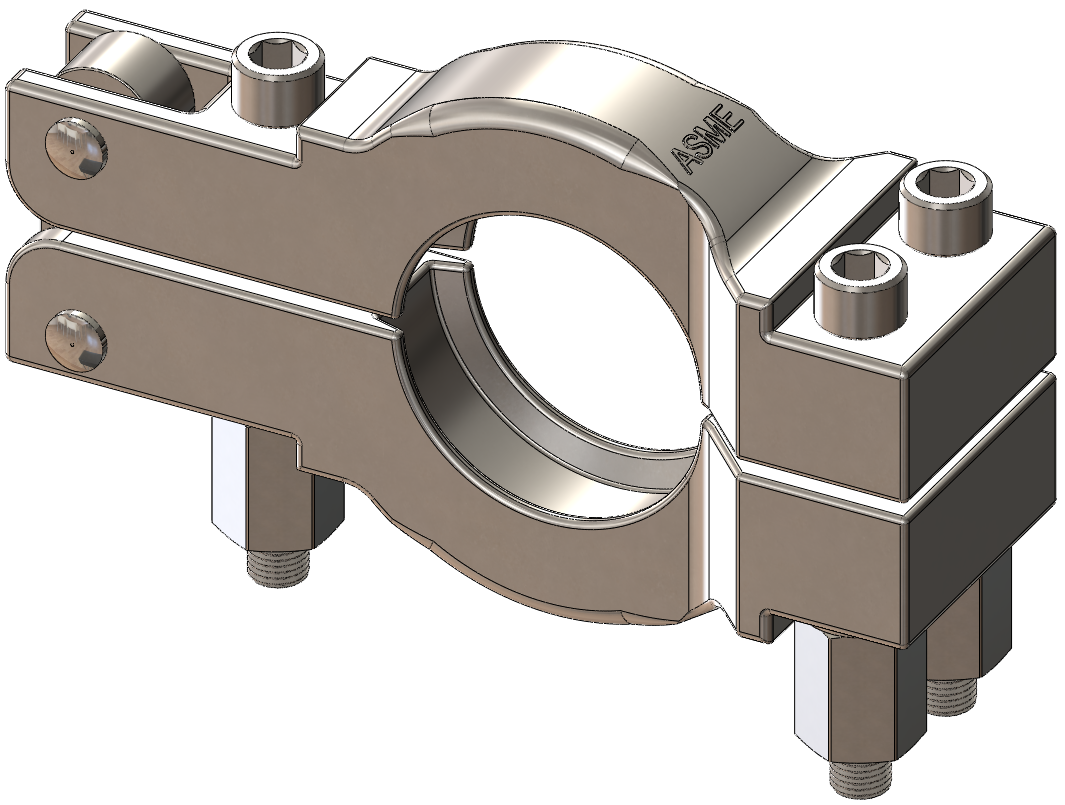 Hygienic Clamp to ASME VIII Pressure Vessel Code