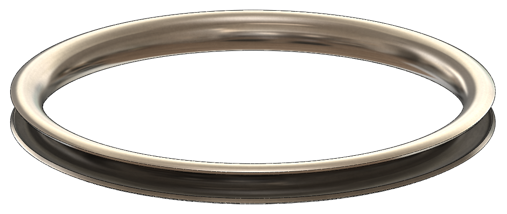 External Pressure C-seal, Alloy X-750, Nominal Width 3/32"