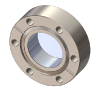 ConFlat, CF Sight Glasses, Borosilicate Fused to Duplex Steel 2205 or Hastelloy Housing