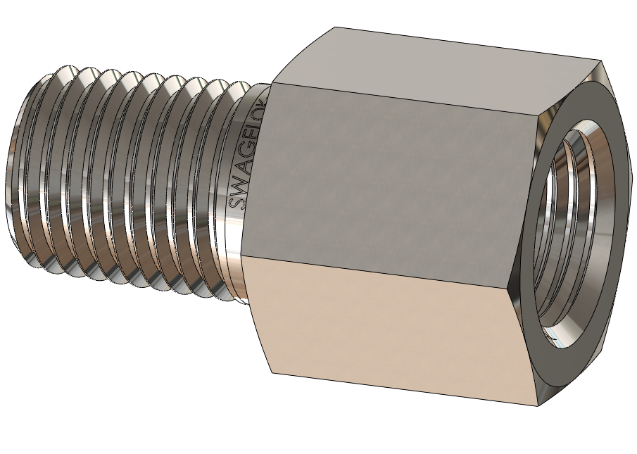 NPT to Female BSPT (Tapered Thread) Pipe Fitting Adapter