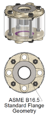 Full View Flow Indicators, Drip Tube, Carbon Steel or 316 Stainless Steel Housing, NPT Connections