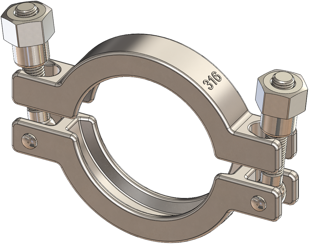 CLAMPS SH-TYPE CLAMP – DOUBLE BOLT