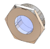 NPT-Threaded Fused Sight Glasses, Borosilicate Windows