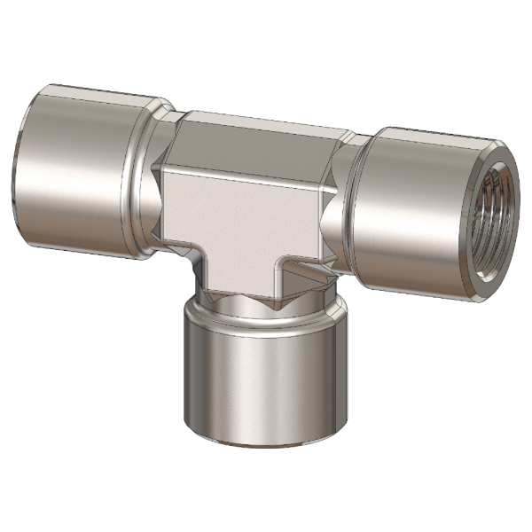 Female NPT Pipe Fitting Tee