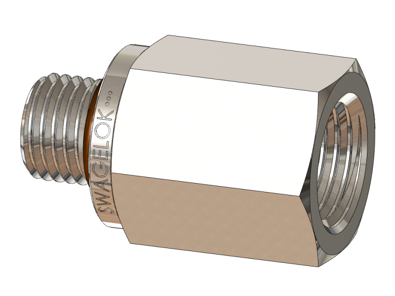 Male SAE J514 to Female NPT Pipe Fitting Adapter