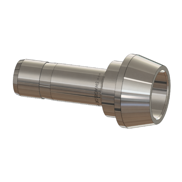 Reducing Port Connector Tube Fitting, Metric